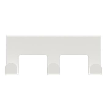 Innbee® Schubladentürhaken Türhaken Weiß Haken Metall Hakenleiste Küche Regal